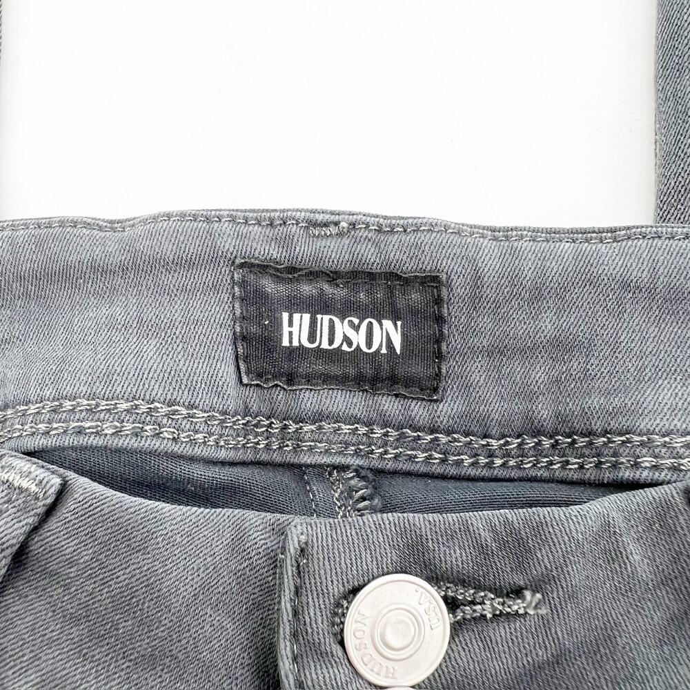 Hudson Women's Dark Gray Collins Mid Rise‎ Skinny Denim Jeans Size 25 - Picture 3 of 5